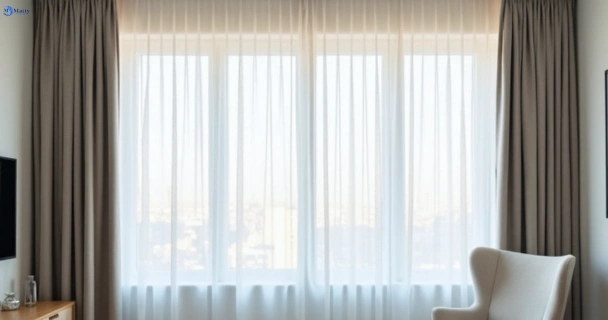 Freshly steam cleaned curtains in illawong-nsw QLD